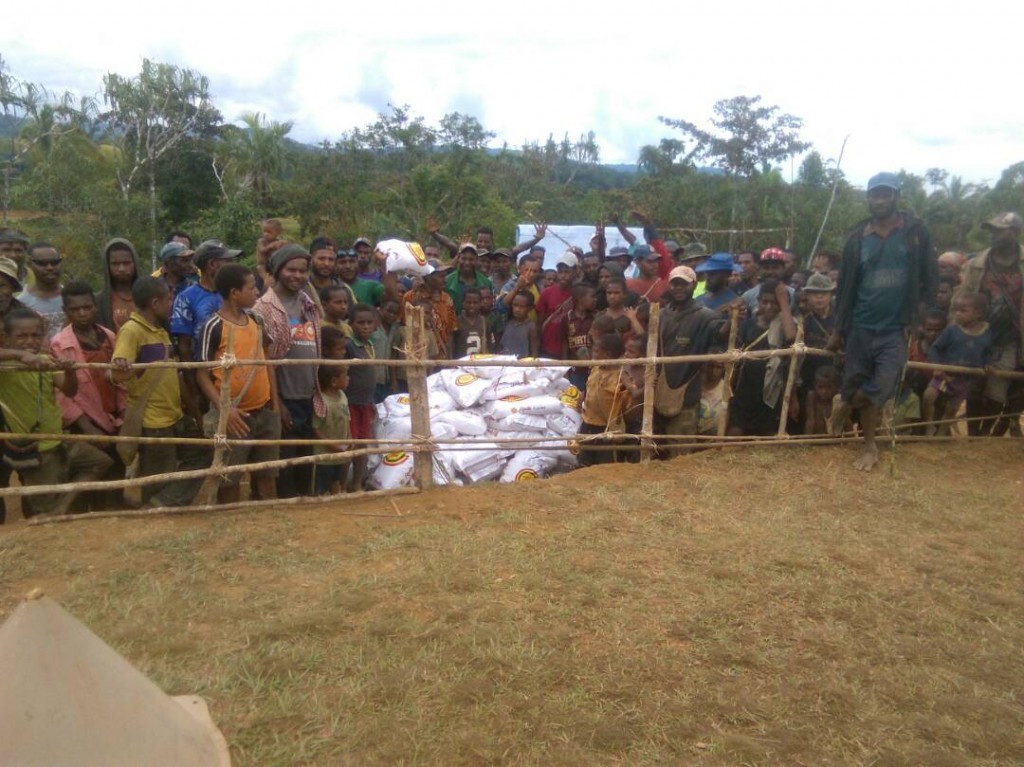 PNG Earthquake beneficiaries