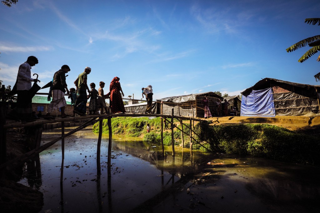 Rohingya bridge